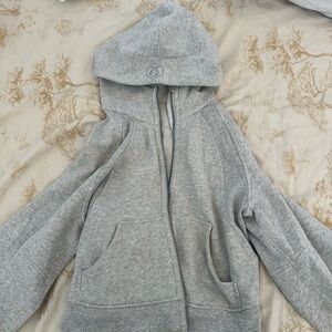 lululemon athletica Gray Hoodie Jacket